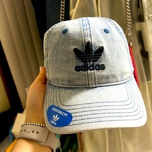 Denim adidas hat new